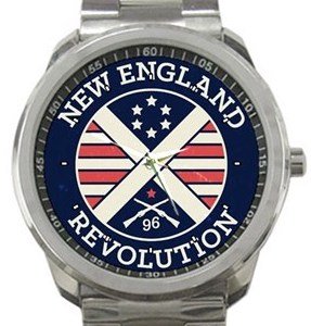 New England Revolution Sport Metal Watch