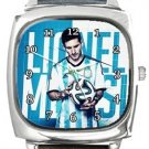 Lionel Messi Square Metal Watch