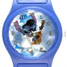 Stitch as Elvis Presley Blue Plastic Watch
