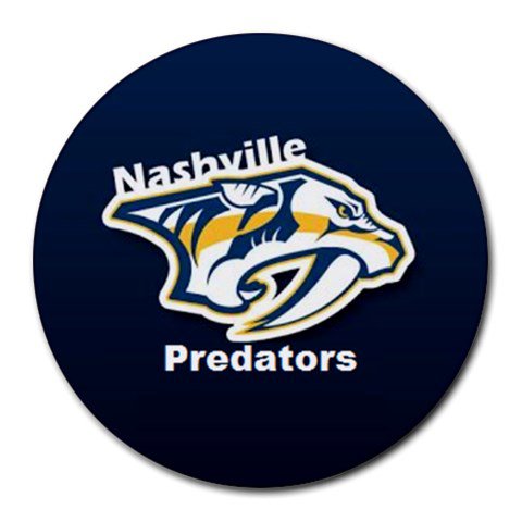 Nashville Predators Heat-Resistant Round Mousepad