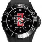 San Diego State Aztecs Plastic Sport Watch In Black