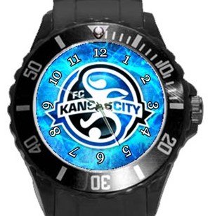 FC Kansas City Plastic Sport Watch In Black
