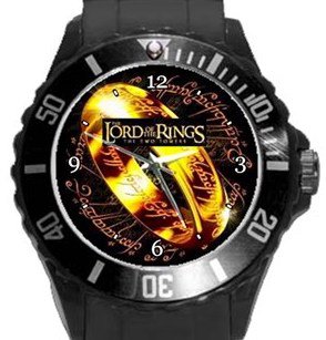 Lord of the Rings Plastic Sport Watch In Black
