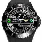 Justice League Plastic Sport Watch In Black