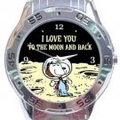 Snoopy I Love You To The Moon And Back Analogue Watch