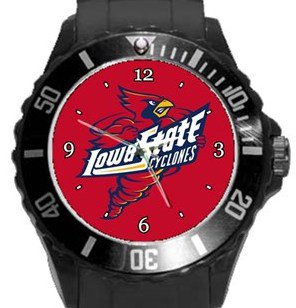 Iowa State Cyclones Plastic Sport Watch In Black