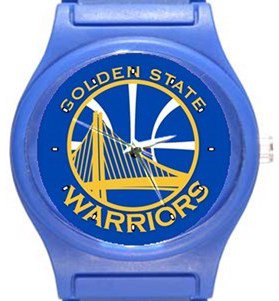 Golden State Warriors Blue Plastic Watch