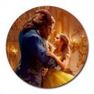 Beauty and the Beast Heat-Resistant Round Mousepad
