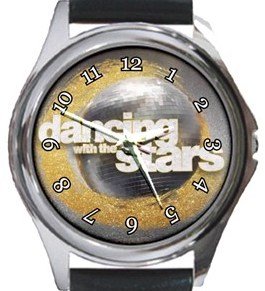 Dancing With The Stars Round Metal Watch