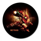 Metroid Heat-Resistant Round Mousepad