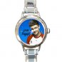 Liam Payne Round Italian Charm Watch