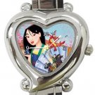 Mulan Heart Italian Charm Watch