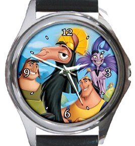 Emperor's New Grooves Round Metal Watch