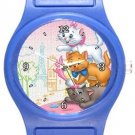 Aristocats Kittens Blue Plastic Watch