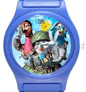 Valiant Blue Plastic Watch