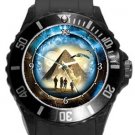Stargate Plastic Sport Watch In Black