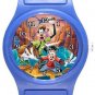Goofy Blue Plastic Watch