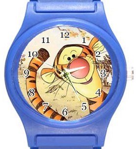 Tigger Blue Plastic Watch