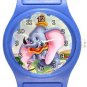 Cute Dumbo Blue Plastic Watch