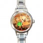 Baby Bolt Round Italian Charm Watch