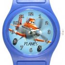 Planes Blue Plastic Watch