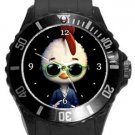Chicken Little Plastic Sport Watch In Black