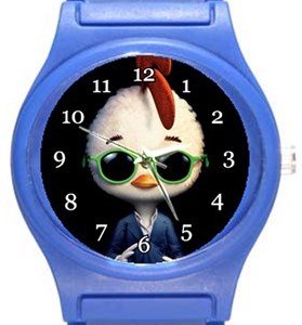Cool Chicken Little Blue Plastic Watch