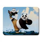 Funny Kung Fu Panda Heat-Resistant Mousepad