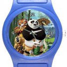 Kung Fu Panda and Masters Blue Plastic Watch