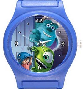 Monsters Inc Blue Plastic Watch
