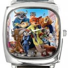 Zootopia Citizens Square Metal Watch