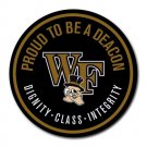 Wake Forest University Deacon Demons Heat-Resistant Round Mousepad