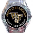 Wake Forest University Deacon Demons Analogue Watch