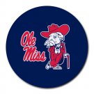 Ole Miss Rebels Heat-Resistant Round Mousepad