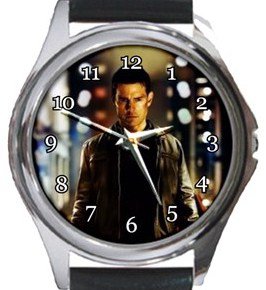Tom Cruise Jack Reacher Round Metal Watch