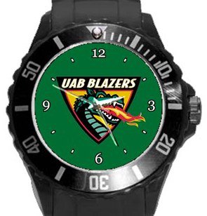 UAB Blazers Plastic Sport Watch In Black