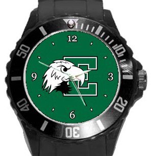 Eastern Michigan Eagles Plastic Sport Watch In Black