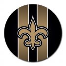 New Orleans Saints Heat-Resistant Round Mousepad