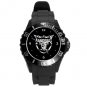 Oakland Raiders Plastic Sport Watch In Black