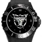 Oakland Raiders Plastic Sport Watch In Black