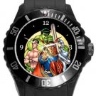 Defenders Plastic Sport Watch In Black