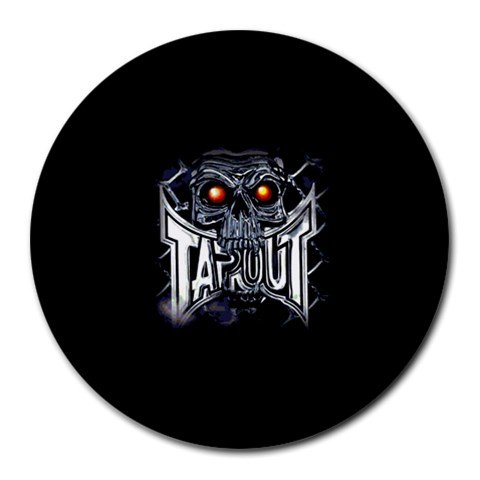 Tapout Heat-Resistant Round Mousepad
