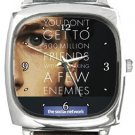 The Social Network Square Metal Watch