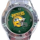 Green Bay Packers Helmet Analogue Watch