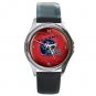 Houston Texans Helmet Round Metal Watch