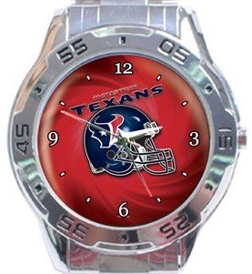Houston Texans Helmet Analogue Watch