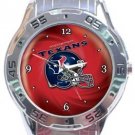 Houston Texans Helmet Analogue Watch