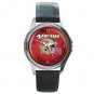 San Francisco 49ers Helmet Round Metal Watch