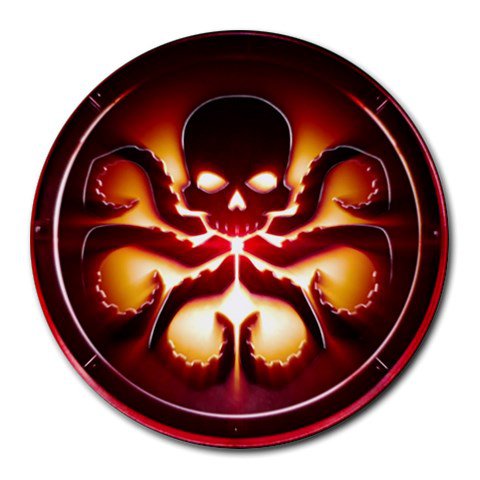 Hydra Heat-Resistant Round Mousepad