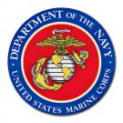 Dept of the Navy US Marine Corps Heat-Resistant Round Mousepad